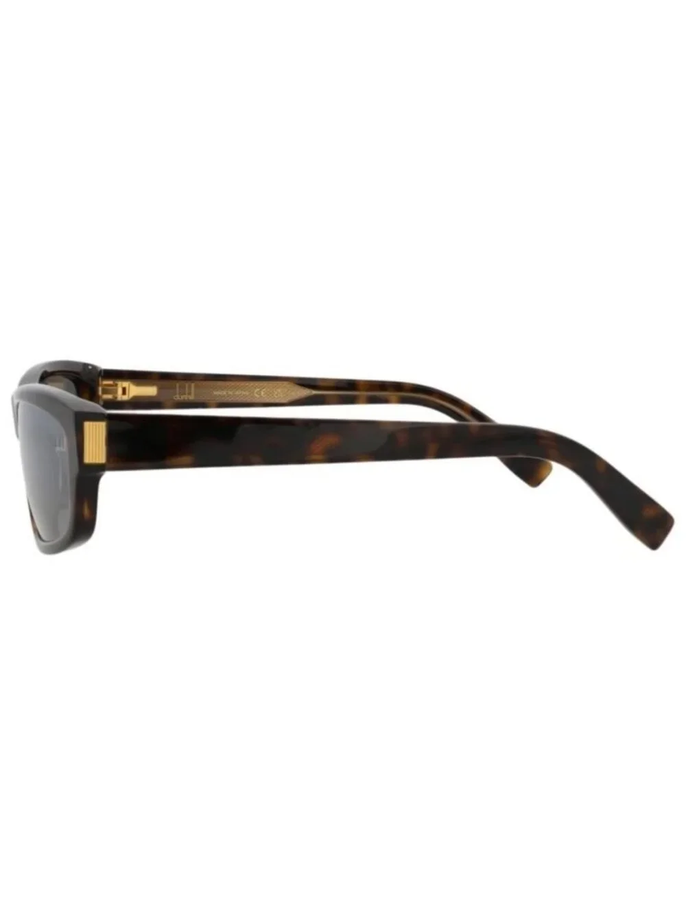 New Dunhill Mens Square/Rectangle Havana Havana Silver Fashion Designer Sunglass